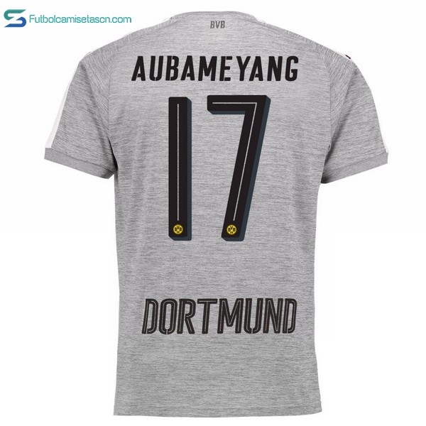 Camiseta Borussia Dortmund 3ª Aubameyang 2017/18